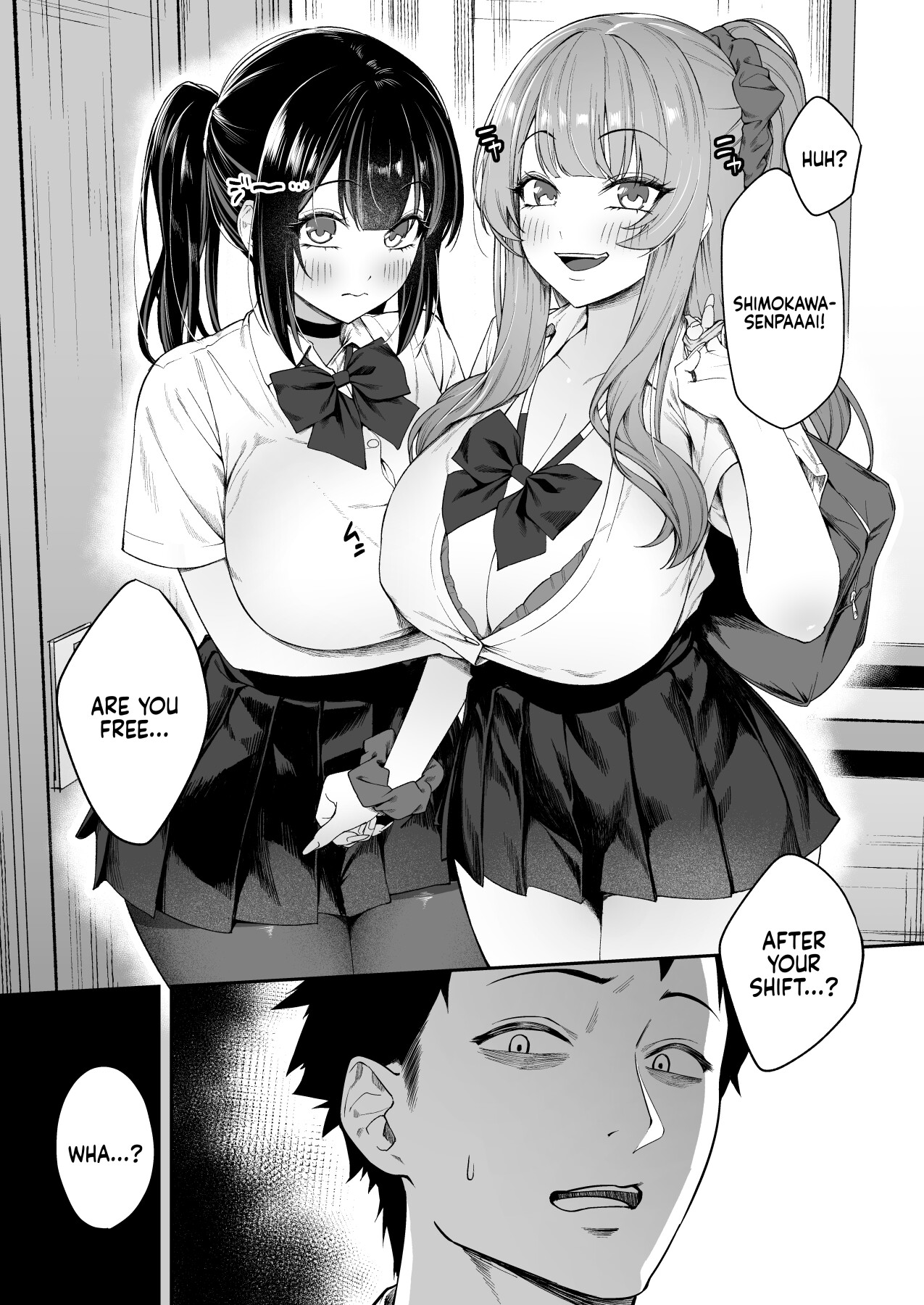 Hentai Manga Comic-Can we stay at your place tonight Senpai?-Read-6